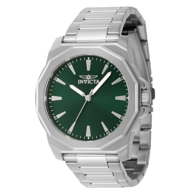 INVICTA Men's Speedway Classic 42mm Silver Green Watch