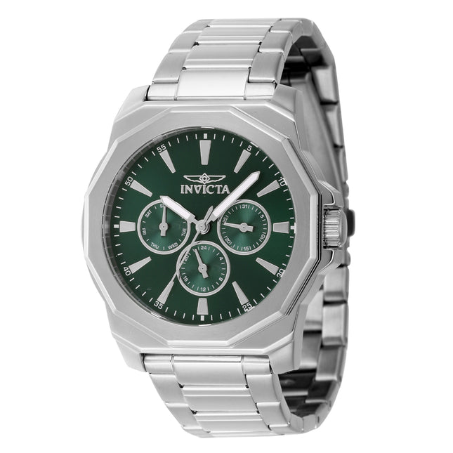 INVICTA Men's Speedway 42mm Silver / Green Watch