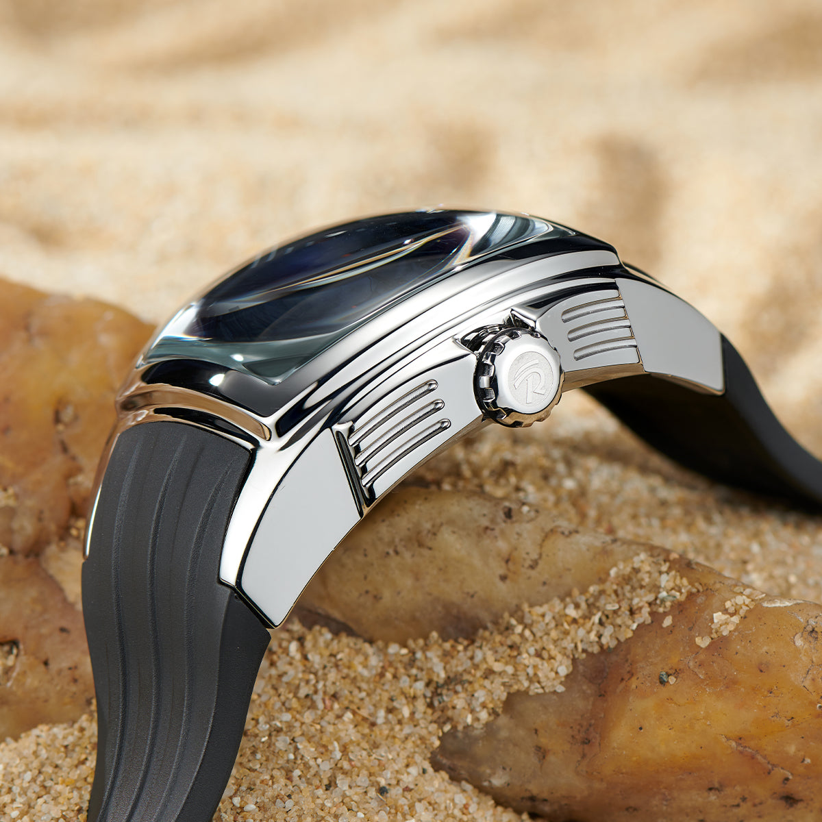 Reef Tiger Men's Aurora Chinese Dragon Skeleton Automatic Watch image 5