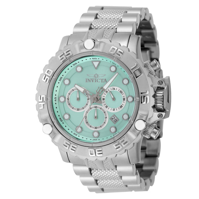 INVICTA Men's SUBAQUA Poseidon 55mm Chronograph Watch Turquoise