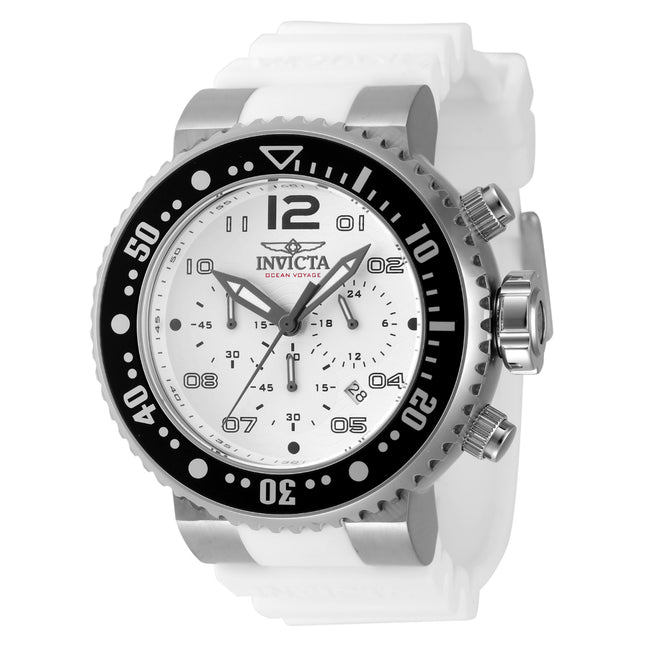 INVICTA Men's Pro Diver Hunter Chronograph 52mm White Watch