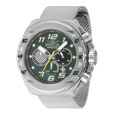 INVICTA Men's Racing Grand Prix 52mm Chronograph Watch Green