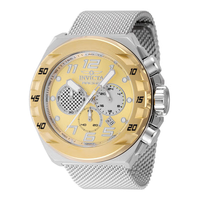 INVICTA Men's Racing Grand Prix 52mm Chronograph Watch Two Tone