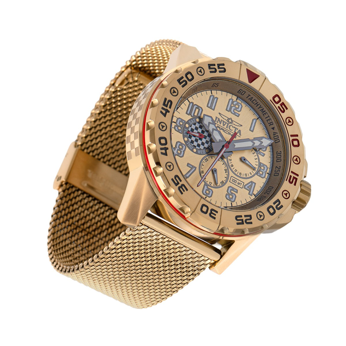 INVICTA Men's Racing Elite Chronograph Watch Gold