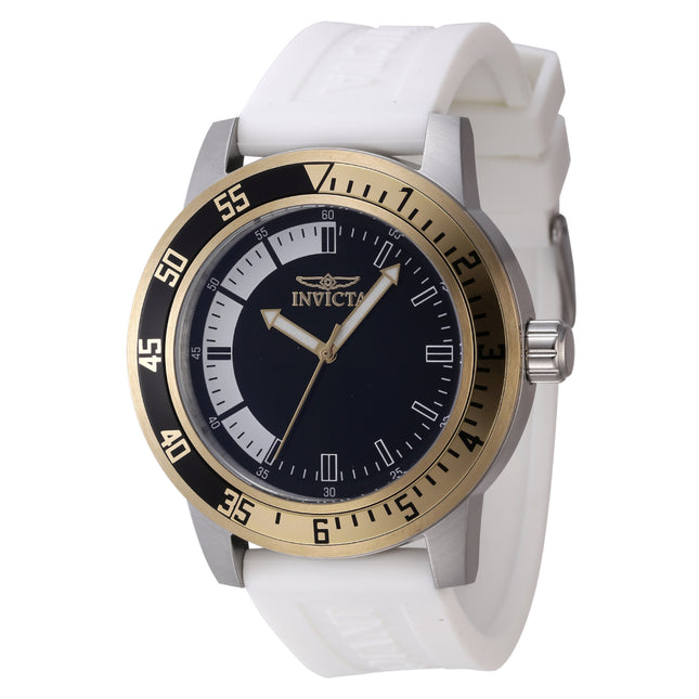 INVICTA Men's Classic 45mm Silicone Strap Watch