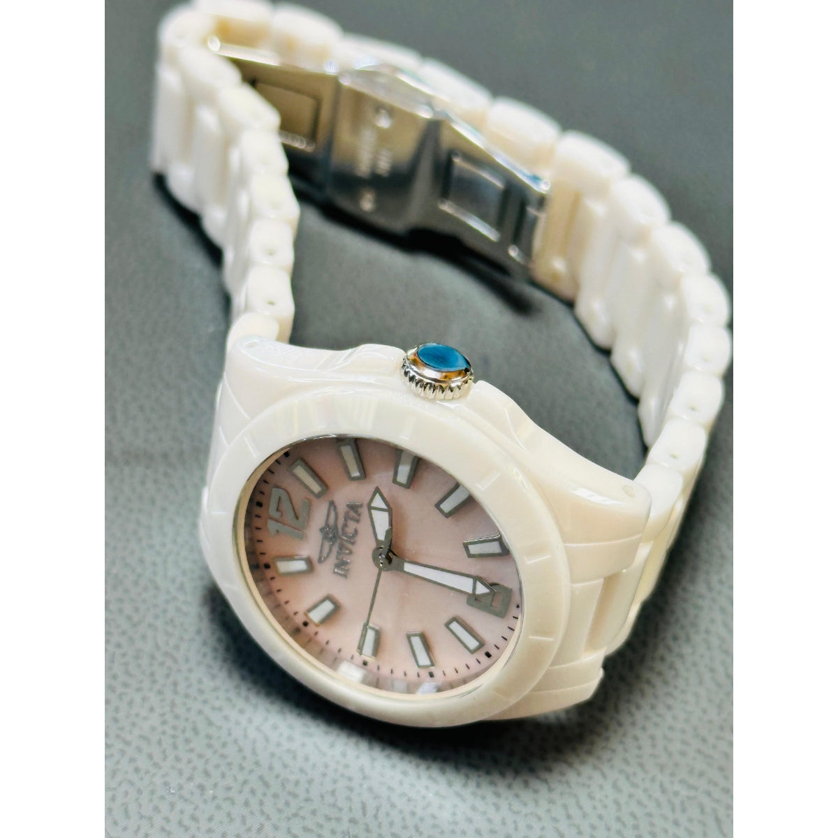 INVICTA Women's Classic Ceramic 32mm Pastel Pink / Mother of Pearl Watch