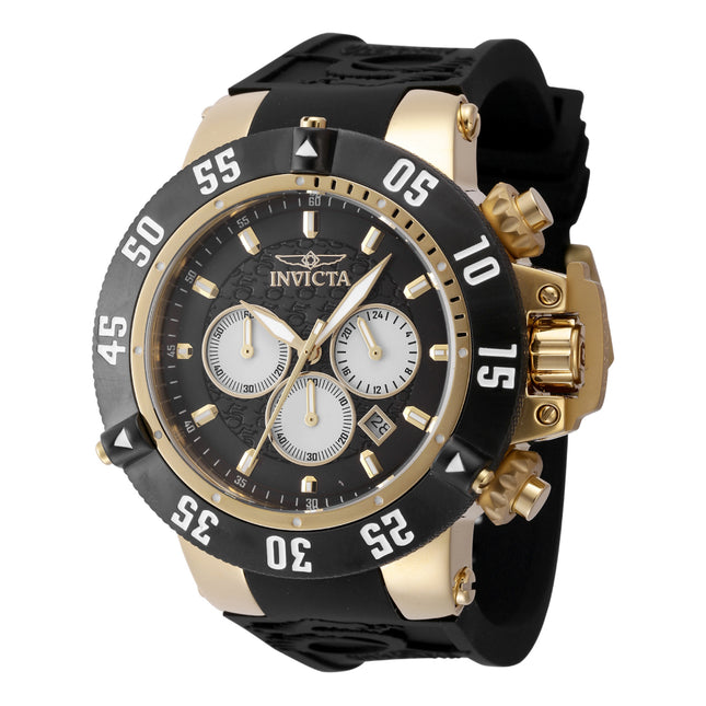 INVICTA Men's SUBAQUA NOMA III Chronograph 50mm Watch Black/Gold