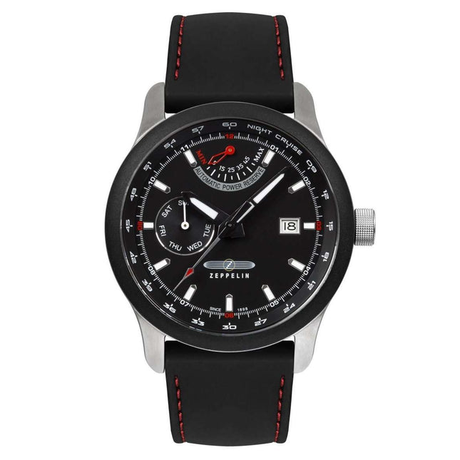 ZEPPELIN Men's Night Cruise Automatic Power Reserve Watch 72622 image 0