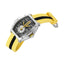 INVICTA Men's Racing Tonneux 57mm Chronograph Watch Yellow