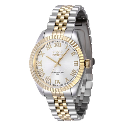 INVICTA Women's Classic 36mm Two Tone / Silver Watch