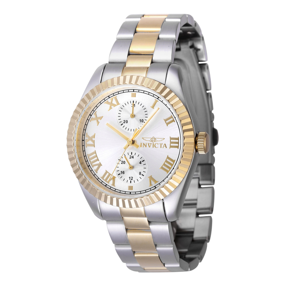 INVICTA Women's Classic 36mm Two Tone / Silver Watch