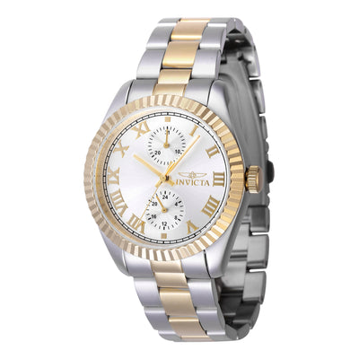 INVICTA Women's Classic 36mm Two Tone / Silver Watch