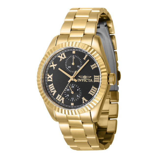INVICTA Women's Classic 36mm Gold / Black Watch