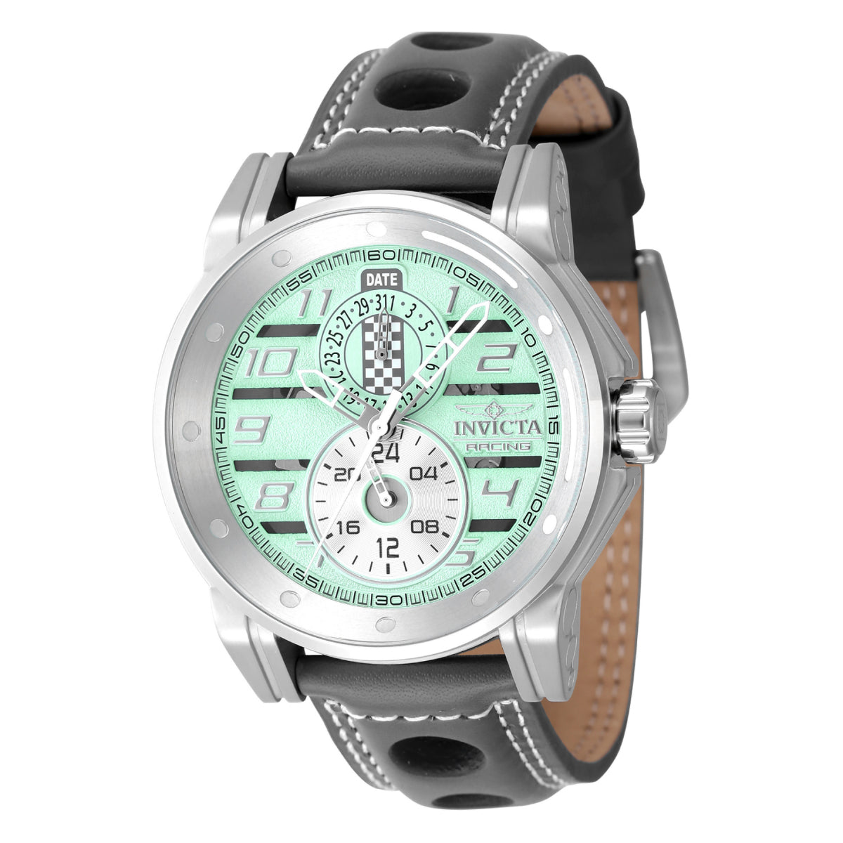 INVICTA Men's Racing British Rally Chronograph Watch Turquoise