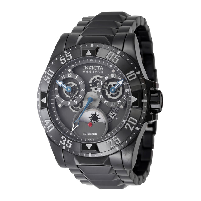 INVICTA Men's Reserve Excursion Automatic 50mm Watch Black