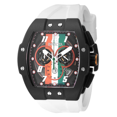 INVICTA Men's Racing GP-X 47mm Chronograph Watch White