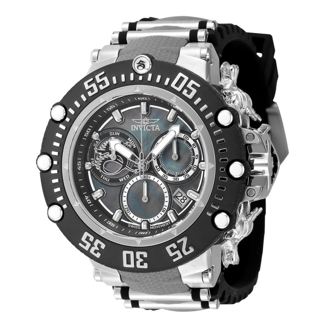 INVICTA Men's SUBAQUA NOMA VII Chronograph 52mm Grey / Black Mother of Pearl Watch