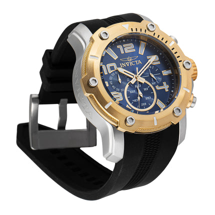 INVICTA Men's I-Force 52mm Chronograph Watch Gold/Blue