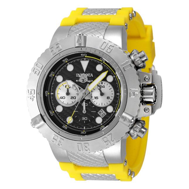 INVICTA Men's SUBAQUA 50mm Swiss Chronograph Watch Yellow