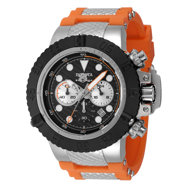 INVICTA Men's SUBAQUA 50mm Swiss Chronograph Watch Orange