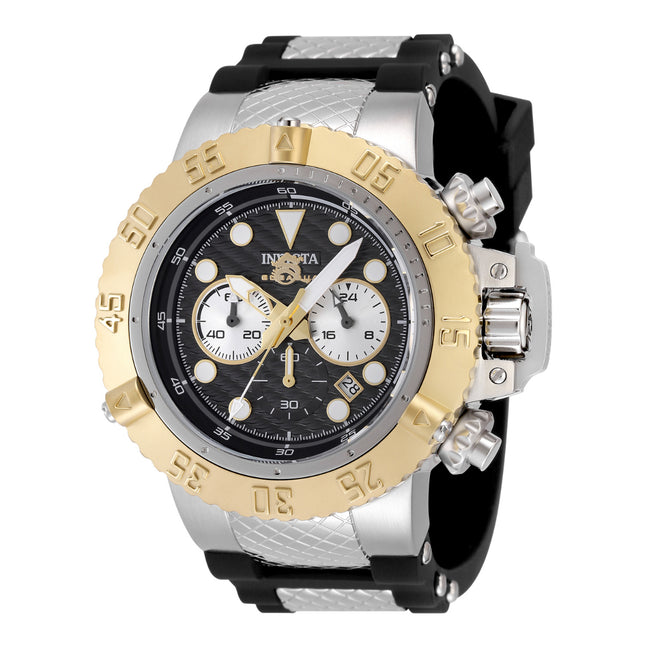 INVICTA Men's SUBAQUA 50mm Swiss Chronograph Watch Gold/Black