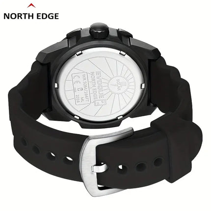NORTH EDGE Tactical Evoque 2 Solar Drive Watch Black
