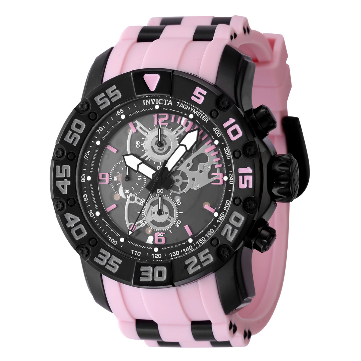 INVICTA Men's S1 Rally Racing 48mm Chronograph Watch Miami Pink