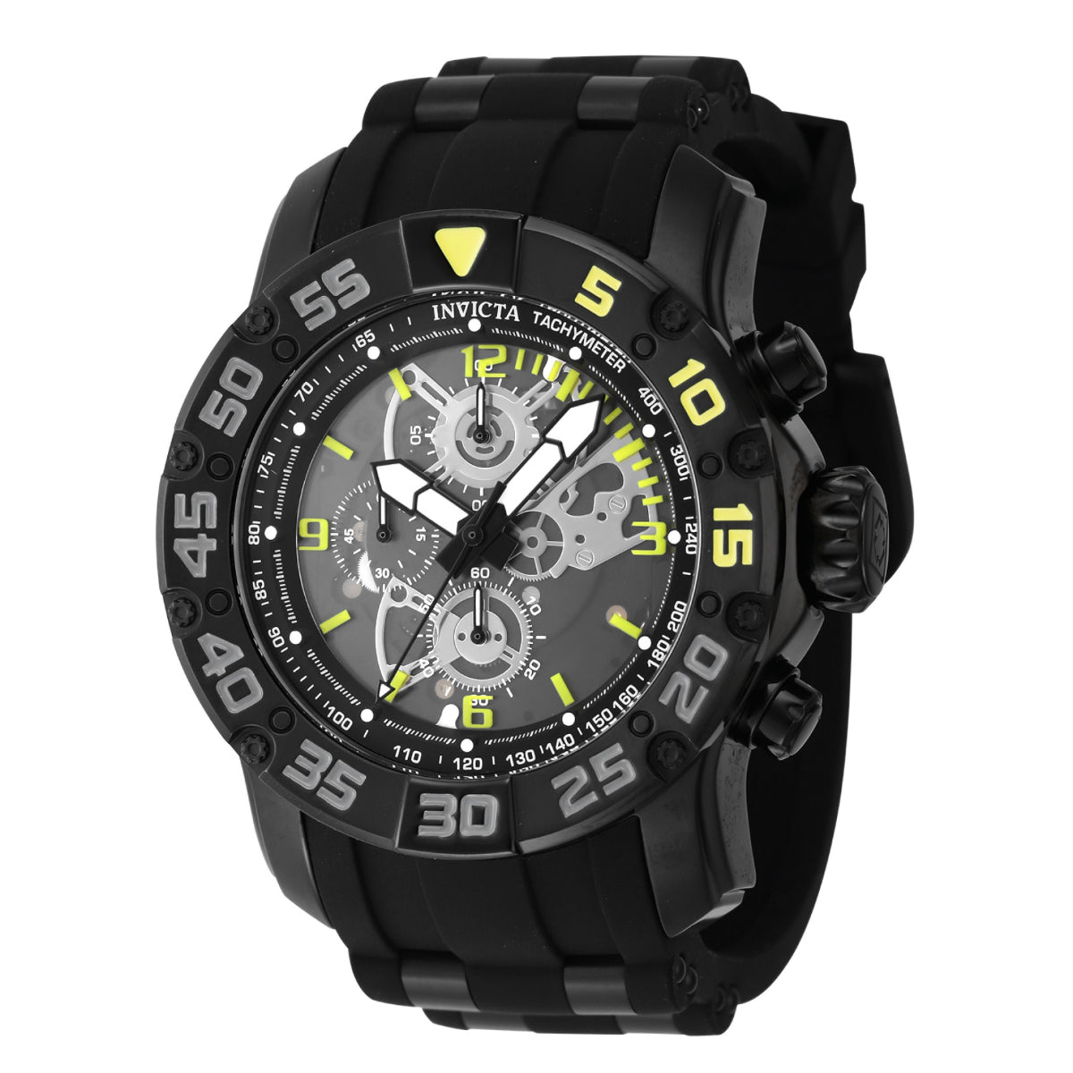 INVICTA Men's S1 Rally Racing 48mm Chronograph Watch Black