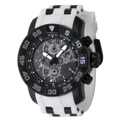 INVICTA Men's S1 Rally Racing 48mm Chronograph Watch White