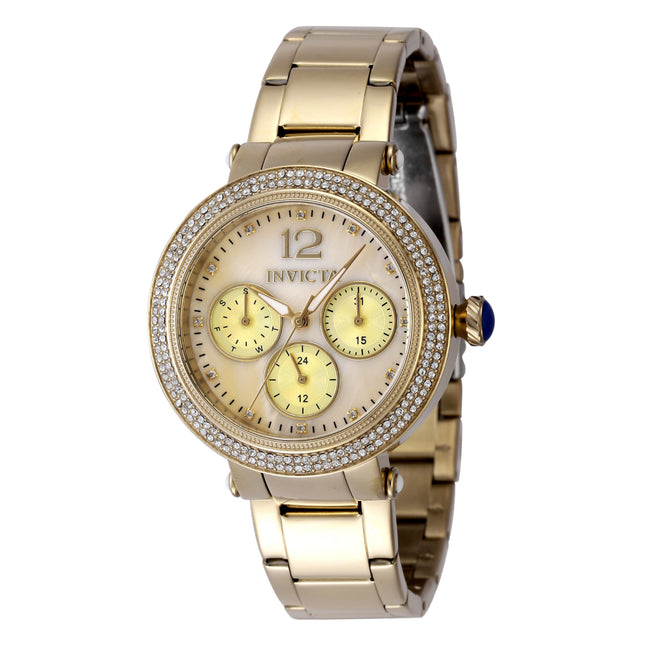 INVICTA Women's Bolt Bling 37mm Watch Gold