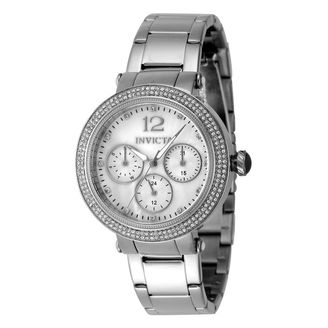 INVICTA Women's Bolt Bling 37mm Watch Silver