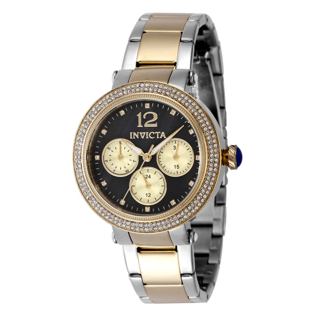 INVICTA Women's Bolt Bling 37mm Watch Two Tone