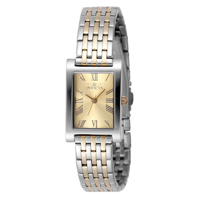 INVICTA Women's Angel Pixie 20mm Watch Two Tone/Champagne