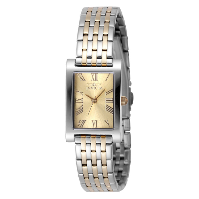 INVICTA Women's Angel Pixie 20mm Watch Two Tone/Champagne