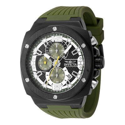 INVICTA Men's Racing Chronograph Limited Edition 47mm Watch Army Green