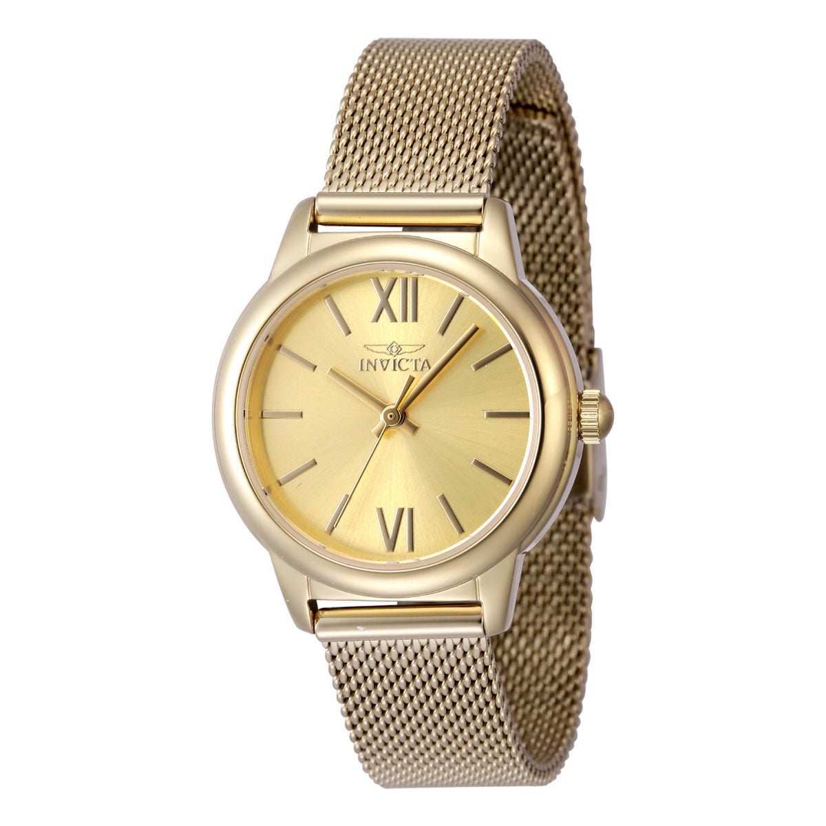 INVICTA Women's Angel 30mm Watch Gold + Bracelet Set