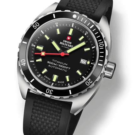 Swiss Military SMA34100.06 – Titanium 300 Lightweight Outdoor Watch image 1