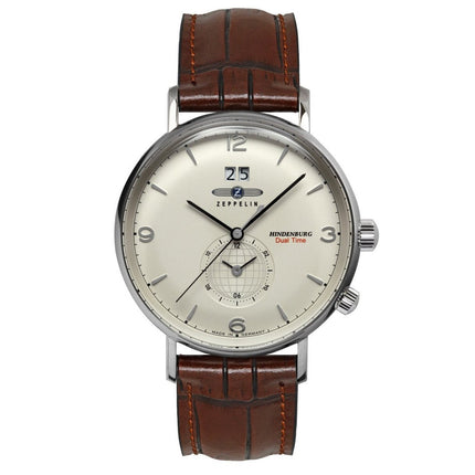 ZEPPELIN Men's LZ 129 Hindenburg Dual Time Watch 80445 image 0