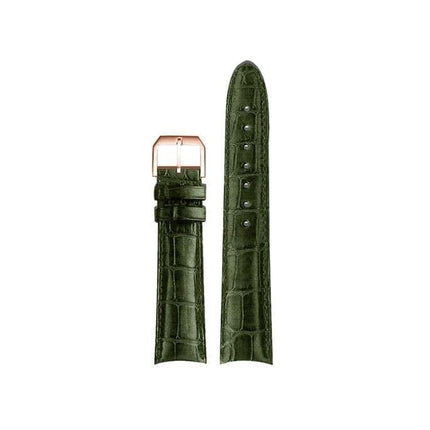 Green Leather - Rose Gold image