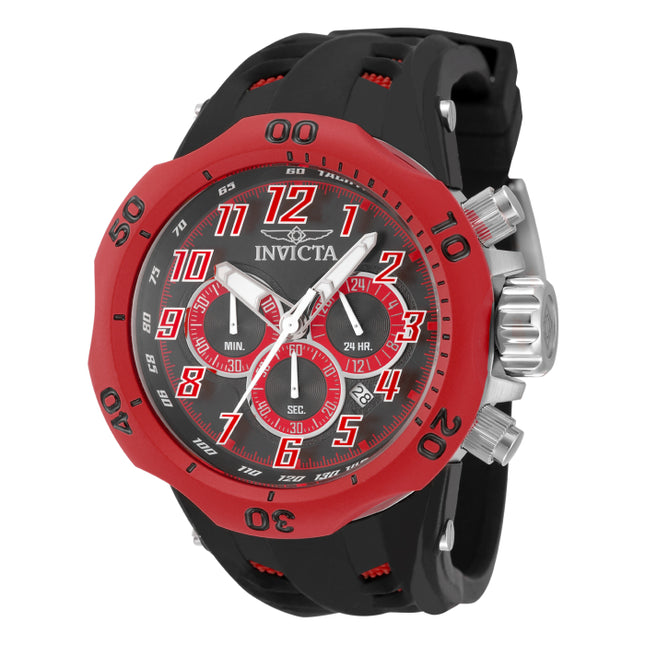 INVICTA Men's Reserve Venom Hydra 52mm Chronograph Watch Red