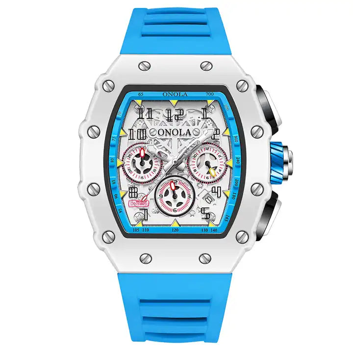 ONOLA Grande Prix Shanghai Chronograph Watch MILK image 6