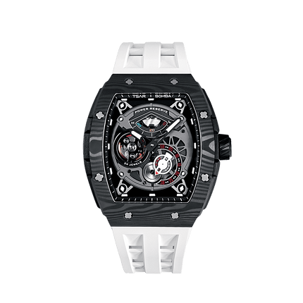 TSAR BOMBA Elemental-Carbon Fiber Automatic Watch TB8210CF
