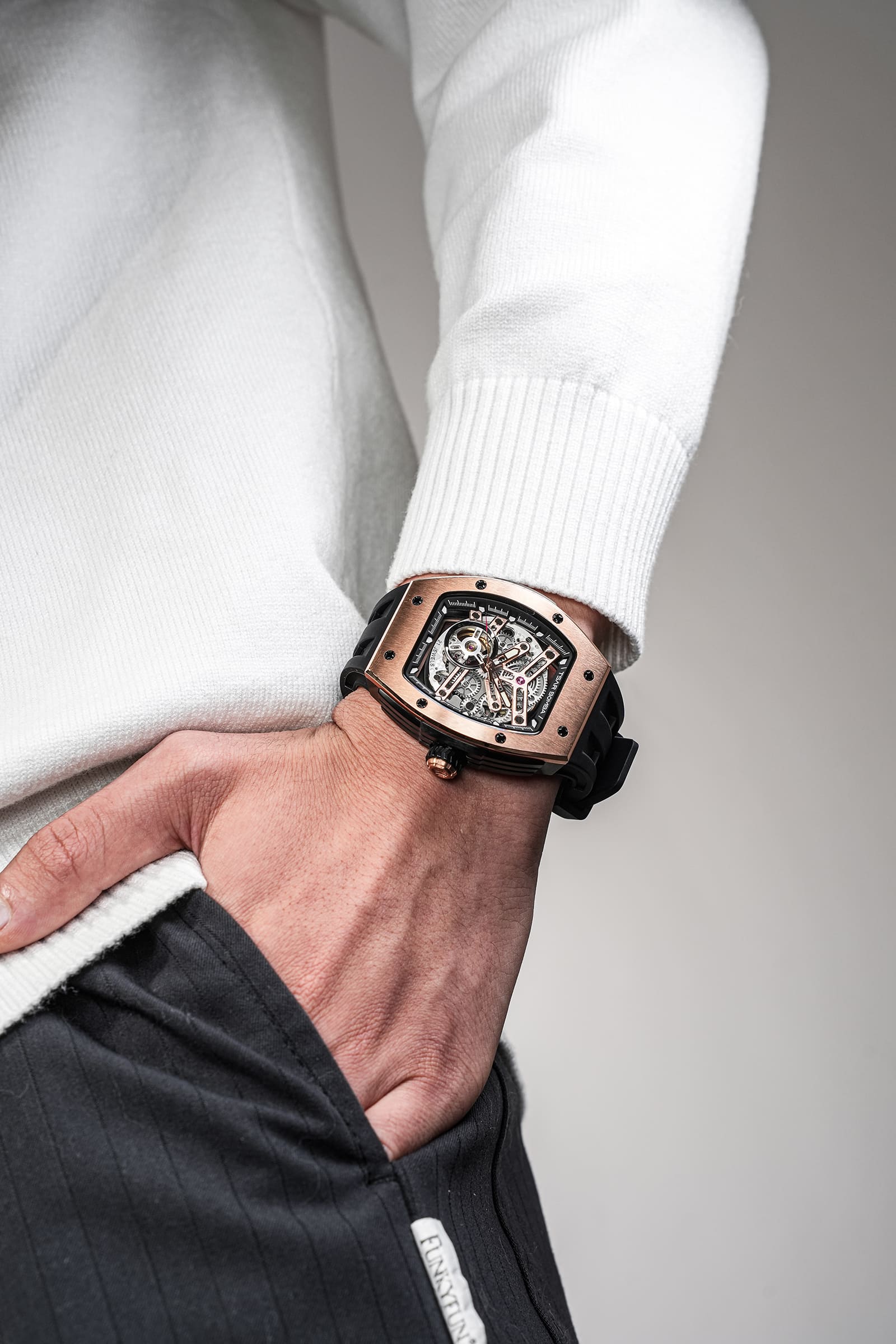 TSAR BOMBA Elemental-Automatic Watch TB8228A