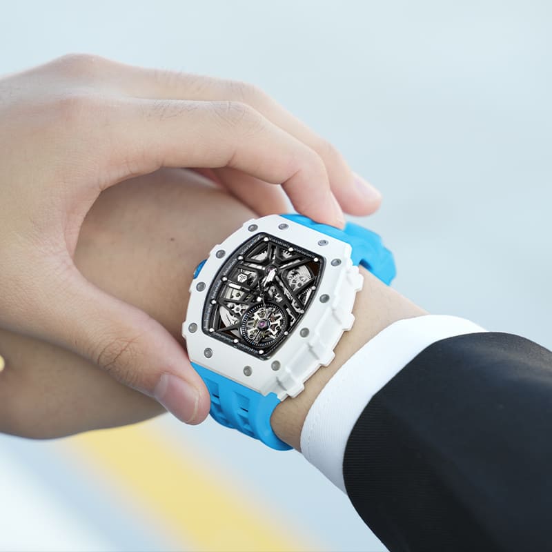 TSAR BOMBA Elemental-Ceramic Automatic Watch TB8209C