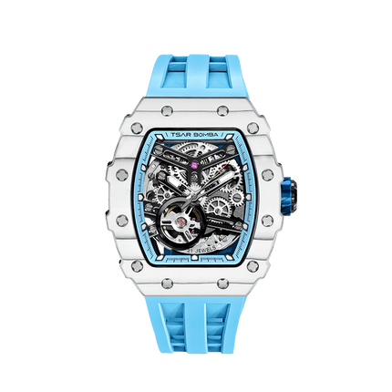 TSAR BOMBA Elemental-Carbon Fiber Automatic Watch TB8208CF