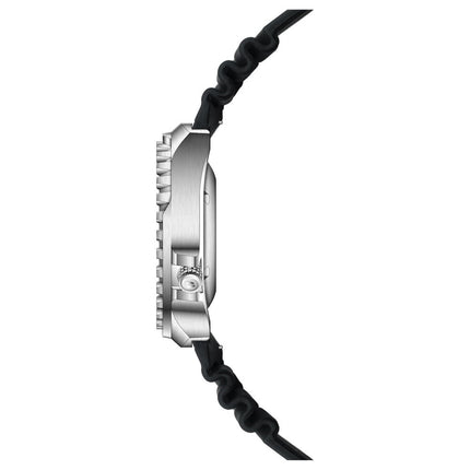 RIEDENSCHILD PRECISION INSRUMENTS GERMANY Divers Taucheruhr 1000m Helium Valve Watch Silver/Black image 4