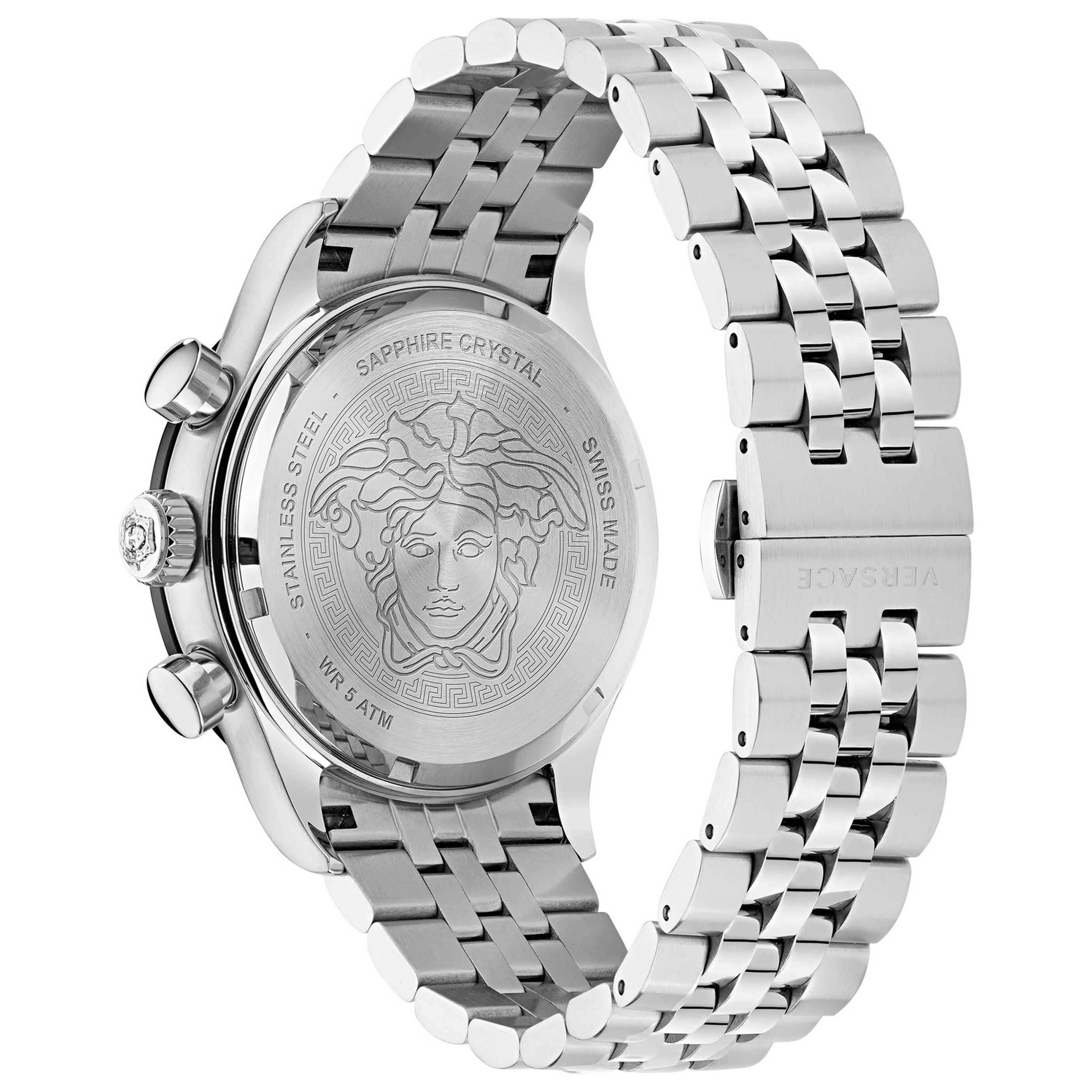 Versace Men's Hellenyium Chronograph Bracelet Watch image 1