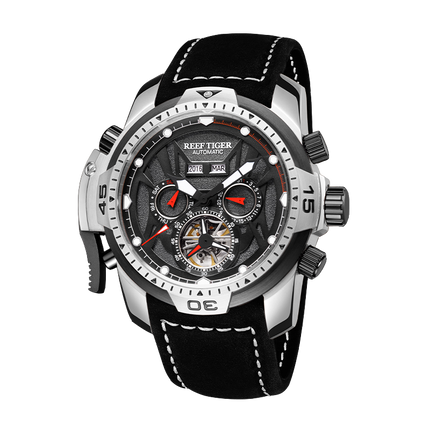 Reef Tiger Men's Aurora Transformers Skeleton Automatic Mechanical Watch image 8