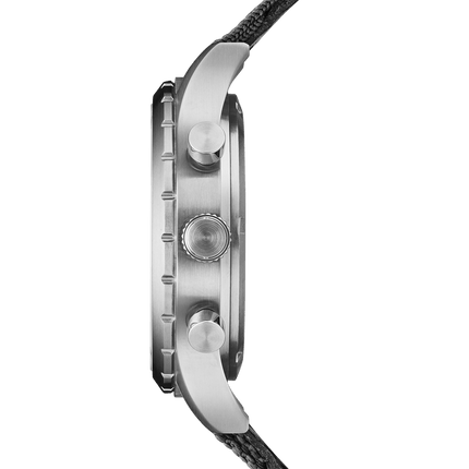 Swiss Military Field Chronograph Watch – Black Canvas | SM34117.07 image 1