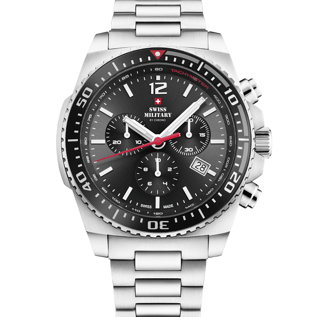 Swiss Military SM34093.01 – Sports Chronograph for Men image 0